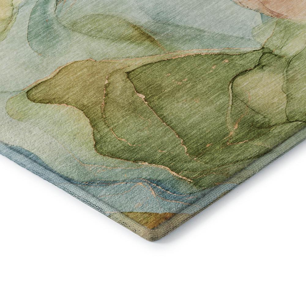 Luxury Washable Odyssey OY4 Beige 2'6" x 3'10" Rug. Picture 2