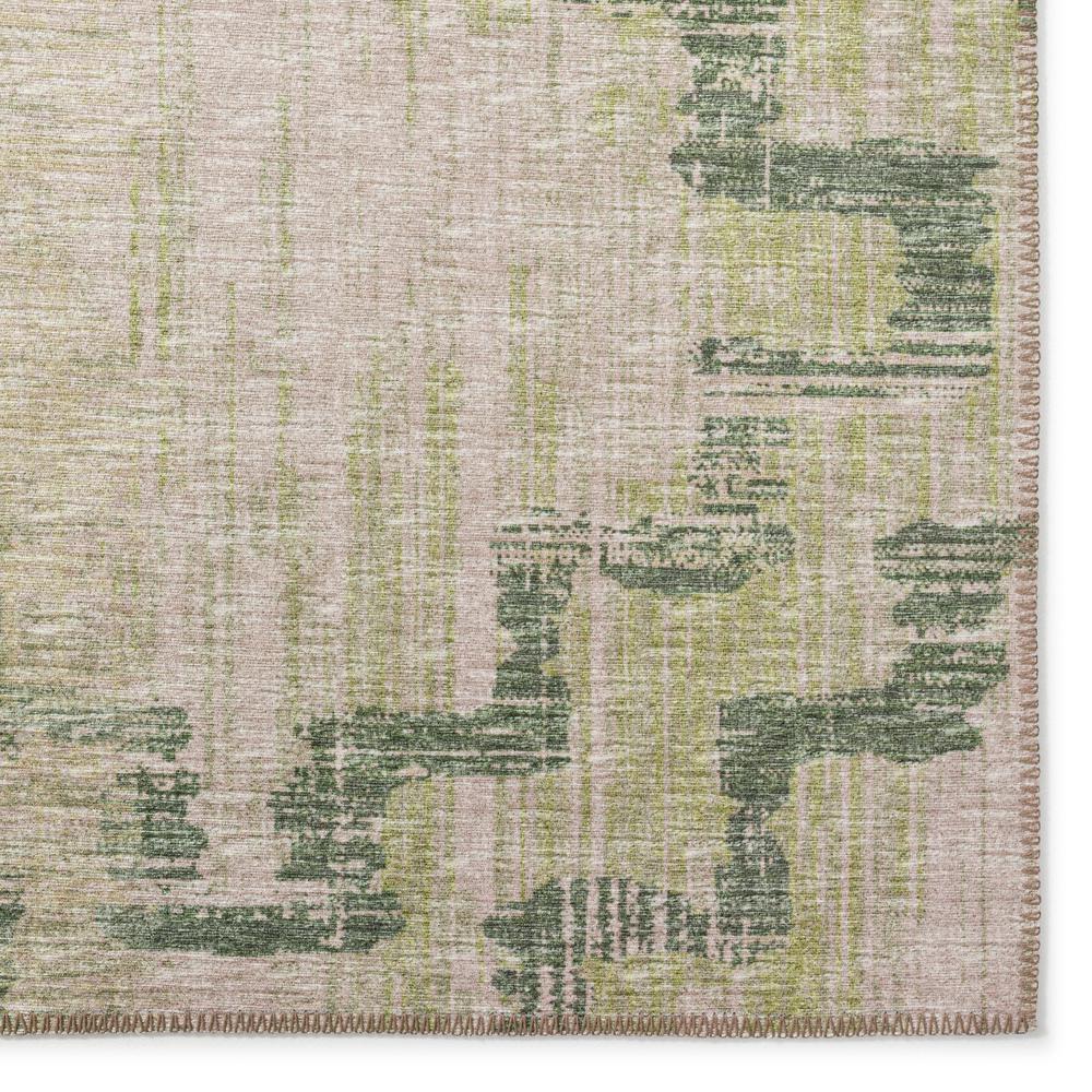 Yuma Green Transitional Trellis 9' x 12' Area Rug Green AYU45. Picture 2