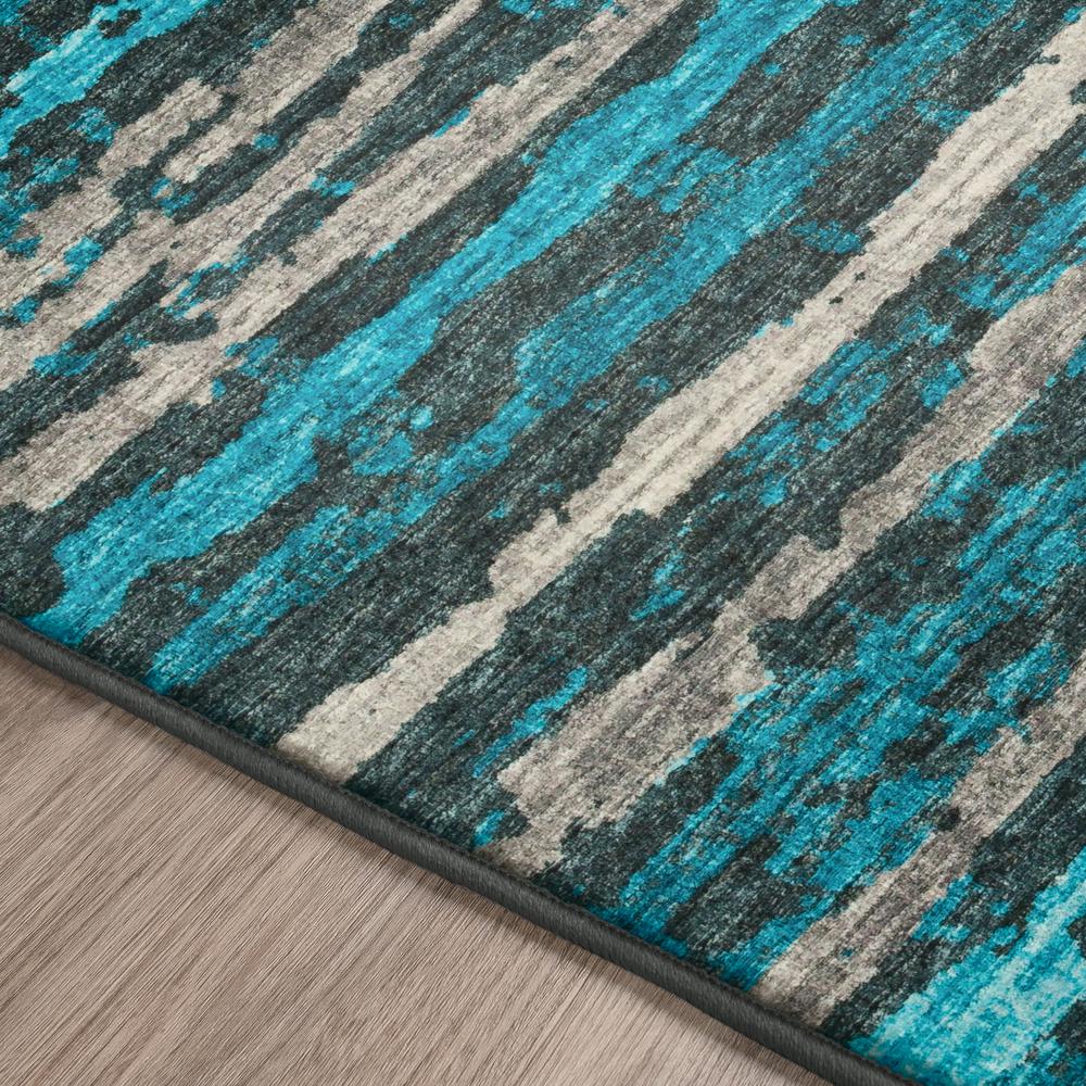 Brisbane BR4 Teal 5' x 7'6" Rug. Picture 5