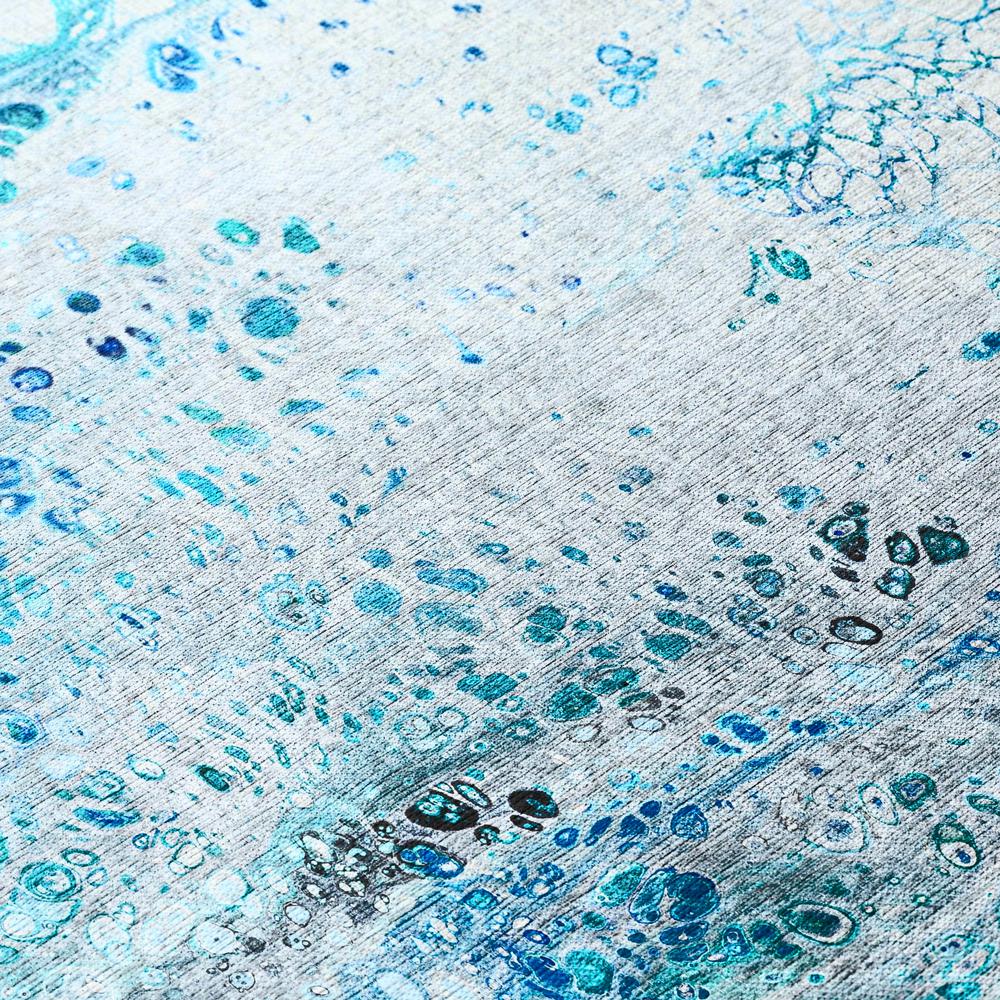 Karina Shoreline Modern Abstract 9' x 12' Area Rug Shoreline AKC48. Picture 5