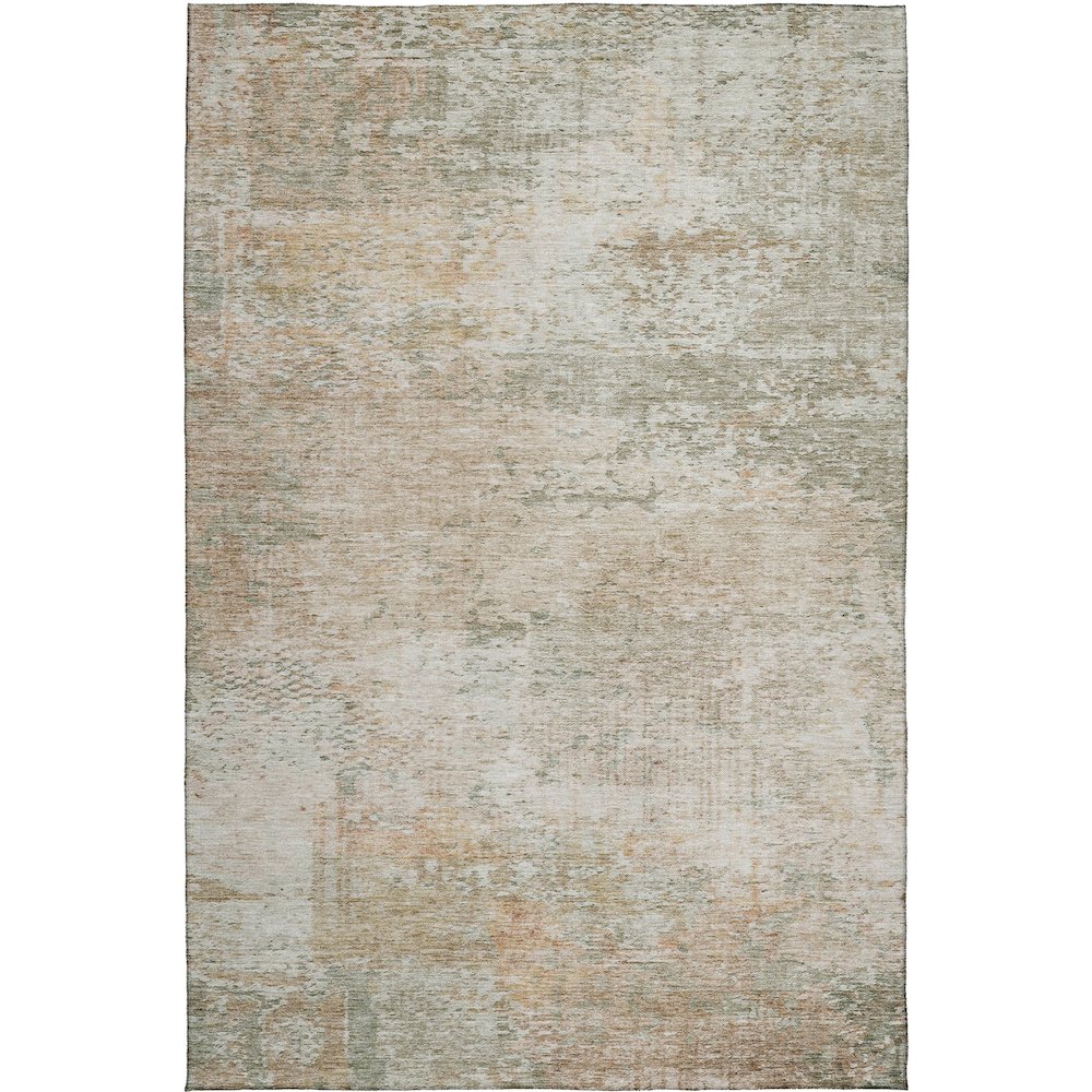 Luxury Washable Indoor/Outdoor Solace Linen 8' x 10' Rug. Picture 1