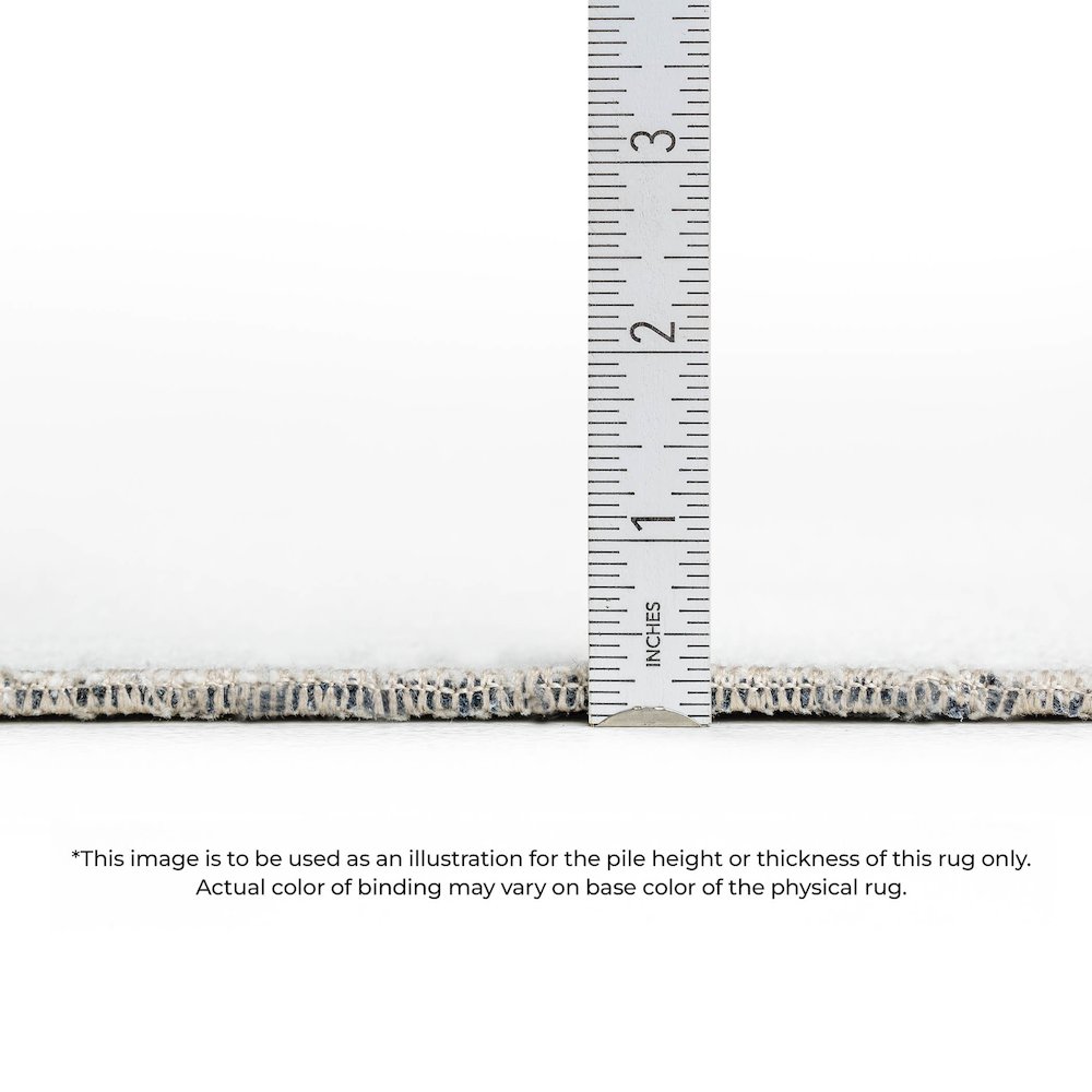 Luxury Washable Indoor/Outdoor Solace Beige 3' x 5' Rug. Picture 3