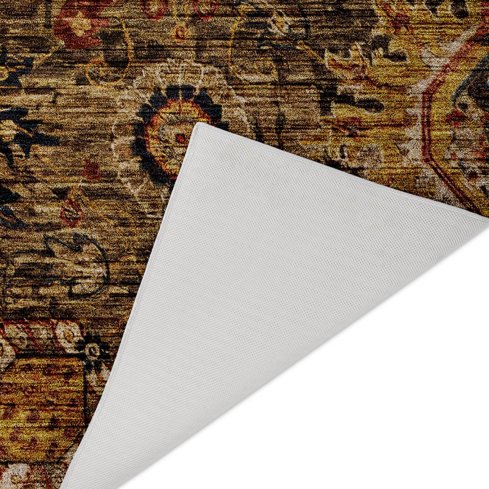 Indoor/Outdoor Silk Road Clove 3' x 5' Rug. Picture 4