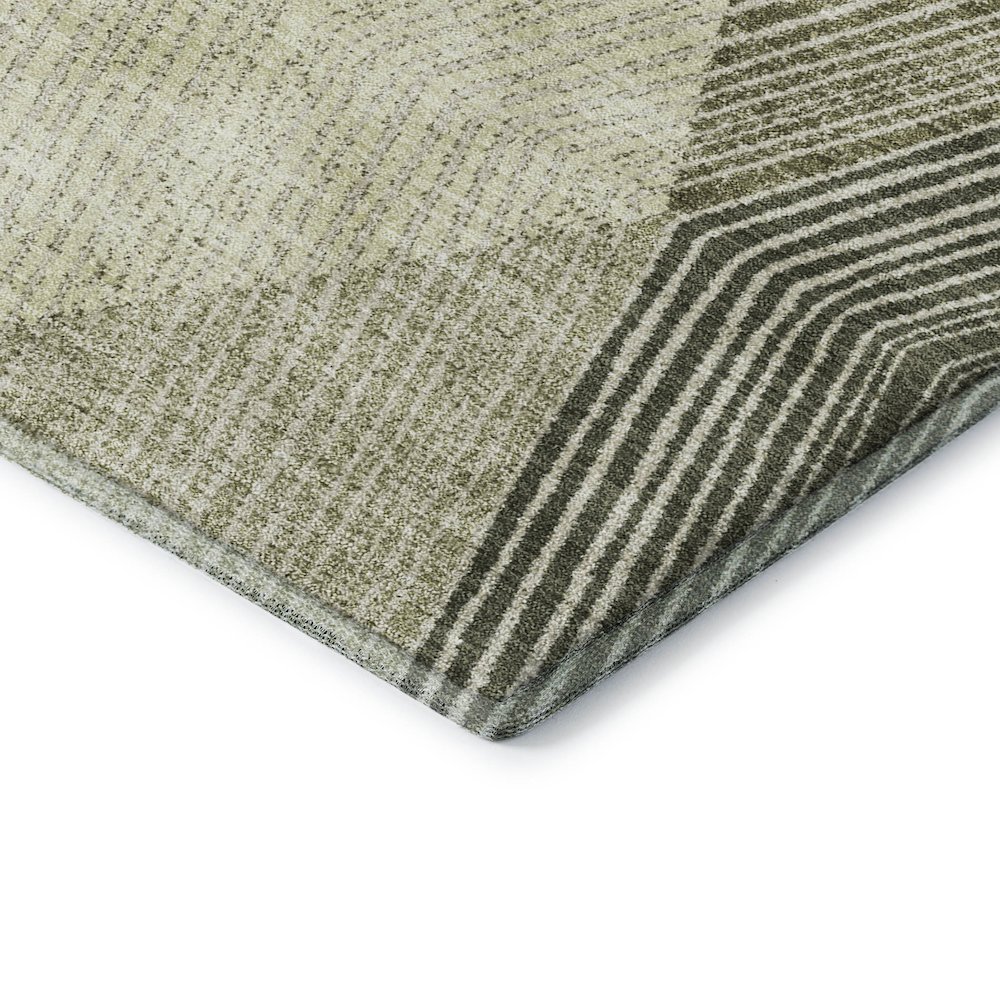 Luxury Washable Indoor/Outdoor The Reserve Fern 3' x 5' Rug. Picture 2