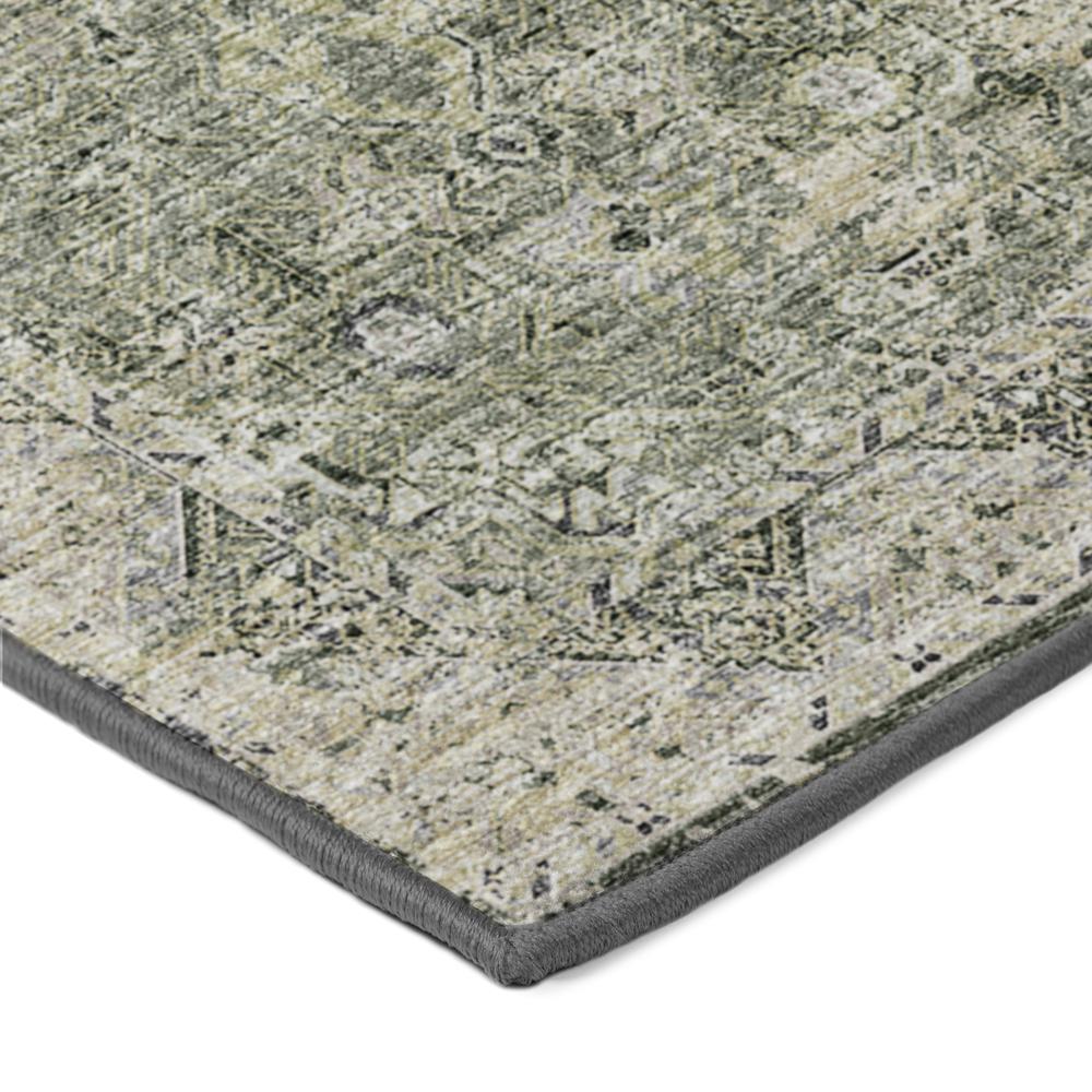Tuscany TU12 Green 2'6" x 10' Rug. Picture 2