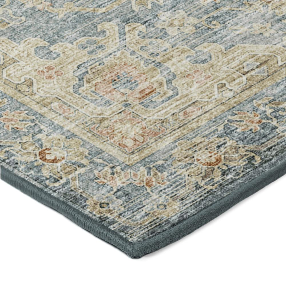 Tuscany TU13 Teal 2'6" x 10' Rug. Picture 2