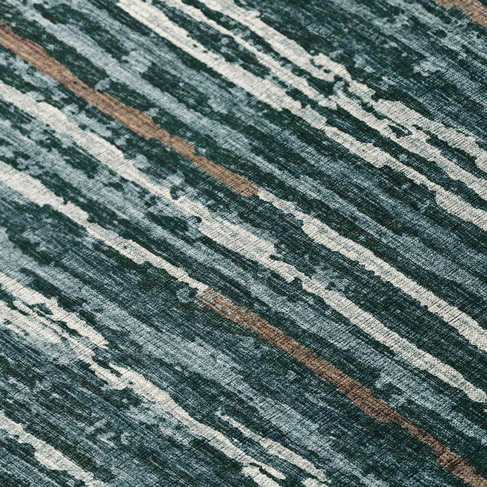Bravado Shadow Contemporary Stripe 9' x 12' Area Rug Shadow ABV34. Picture 5