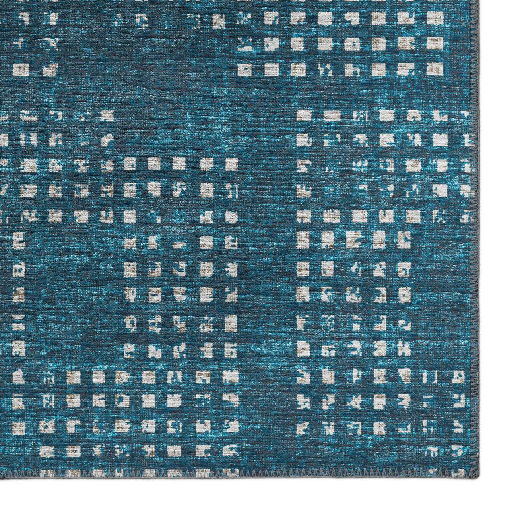 Eleanor Blue Contemporary Geometric 9' x 12' Area Rug Blue AER31. Picture 2