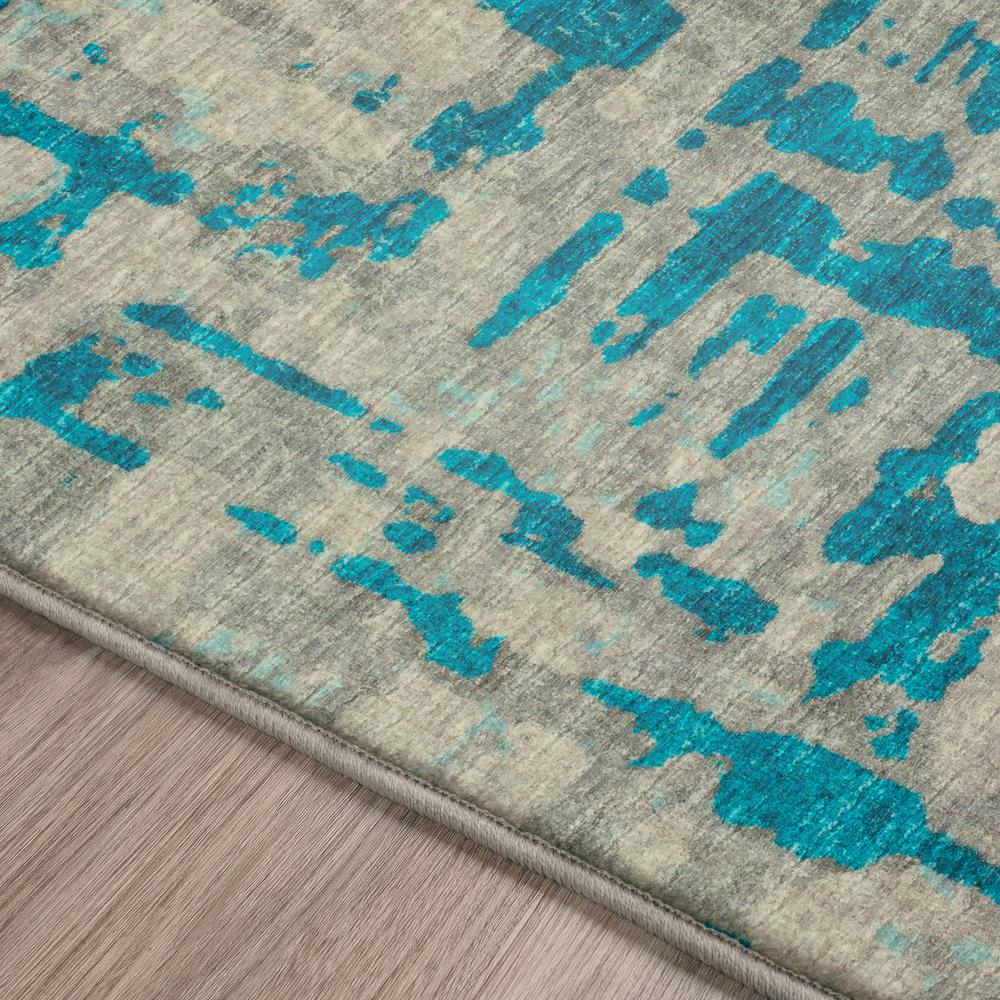 Brisbane BR5 Teal 5' x 7'6" Rug. Picture 5