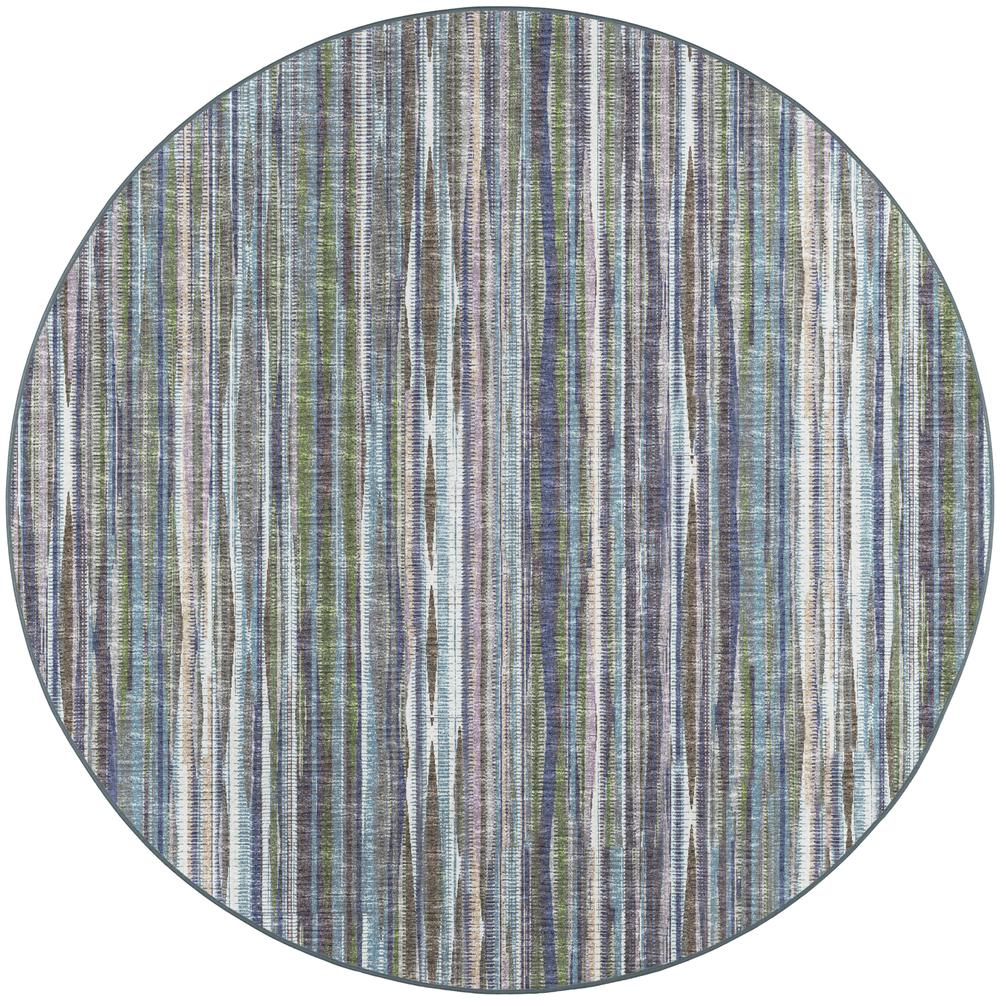 Amador AA1 Violet 8' x 8' Round Rug. Picture 1
