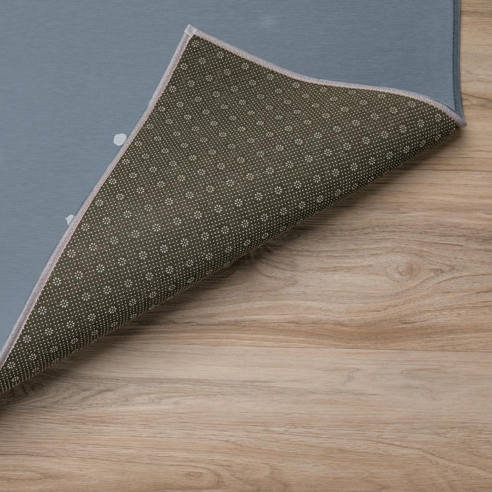 Indoor/Outdoor Cozy Winter ACW32 Gray Washable 3' x 5' Rug. Picture 5