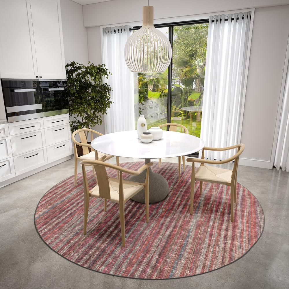 Amador AA1 Blush 8' x 8' Round Rug. Picture 2