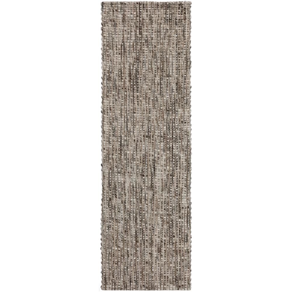 Bondi BD1 Coffee 2'3" x 7'6" Runner Rug. Picture 1