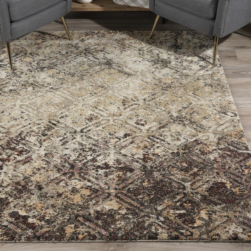 Aero AE8 Mocha 3'3" x 5'3" Rug. Picture 2