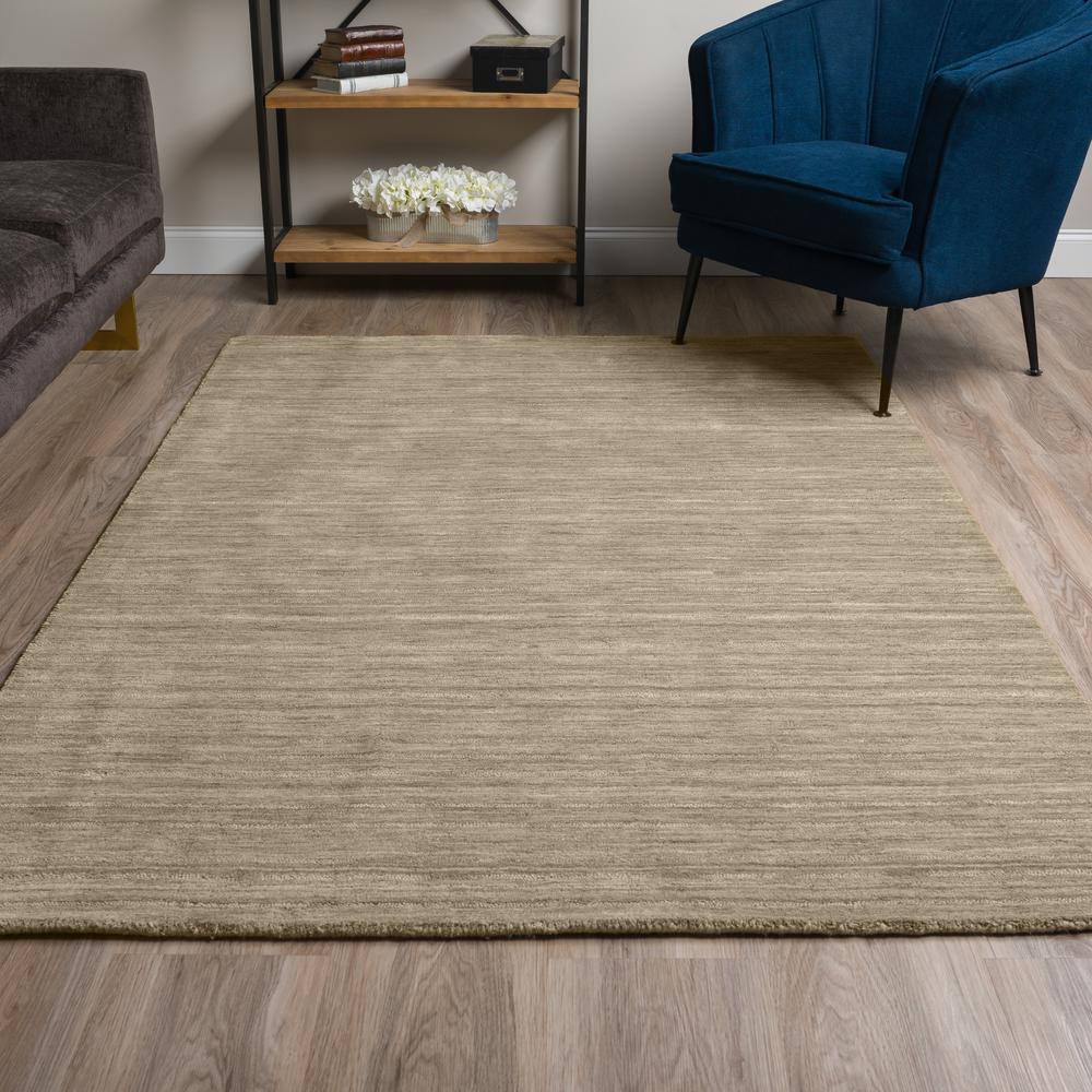 Rafia RF100 Taupe 5' x 7'6" Rug. Picture 2