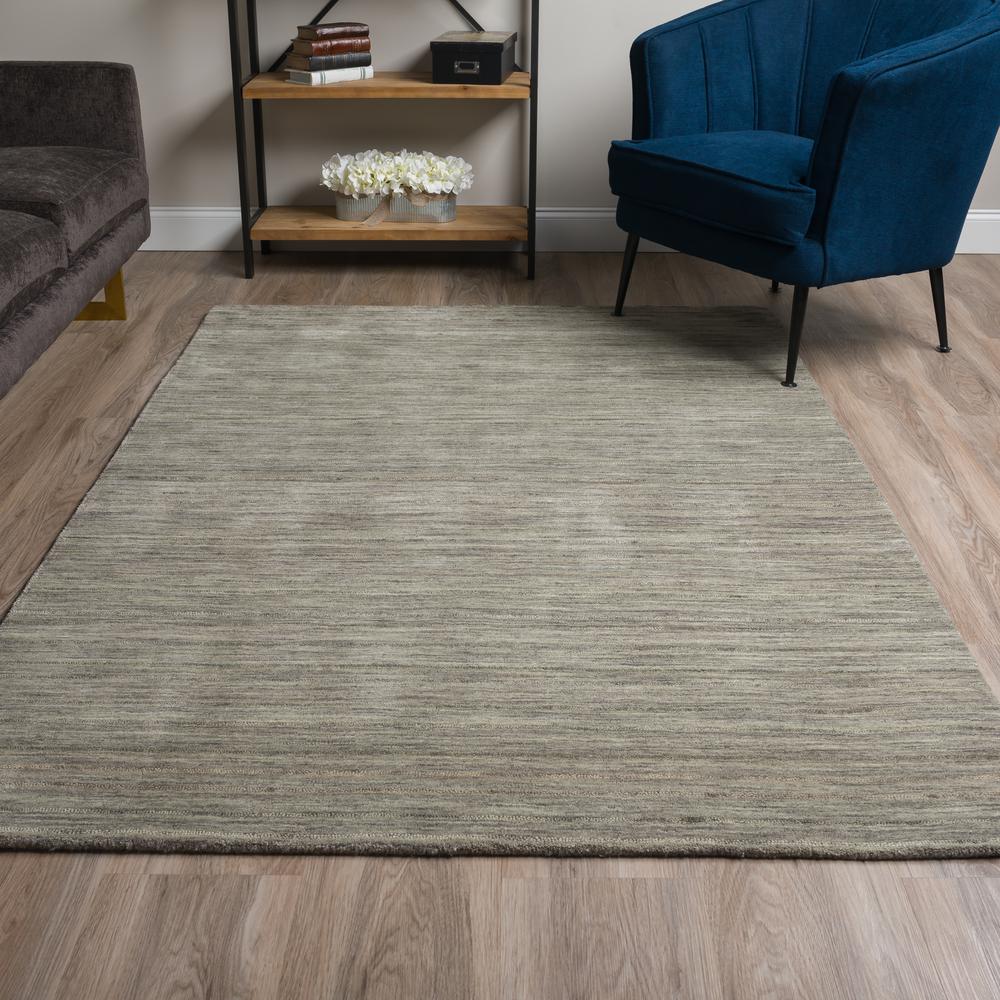 Rafia RF100 Charcoal 5' x 7'6" Rug. Picture 2