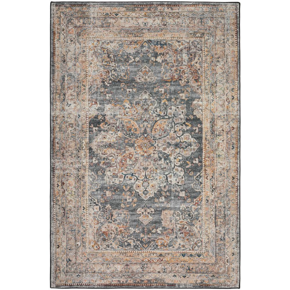 Jericho JC6 Charcoal 9' x 12' Rug. Picture 1