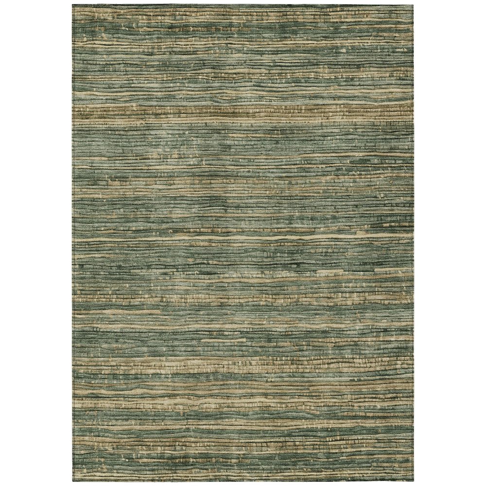 Machine Washable Indoor/Outdoor Chantille Fern 9' x 12' Rug. Picture 1