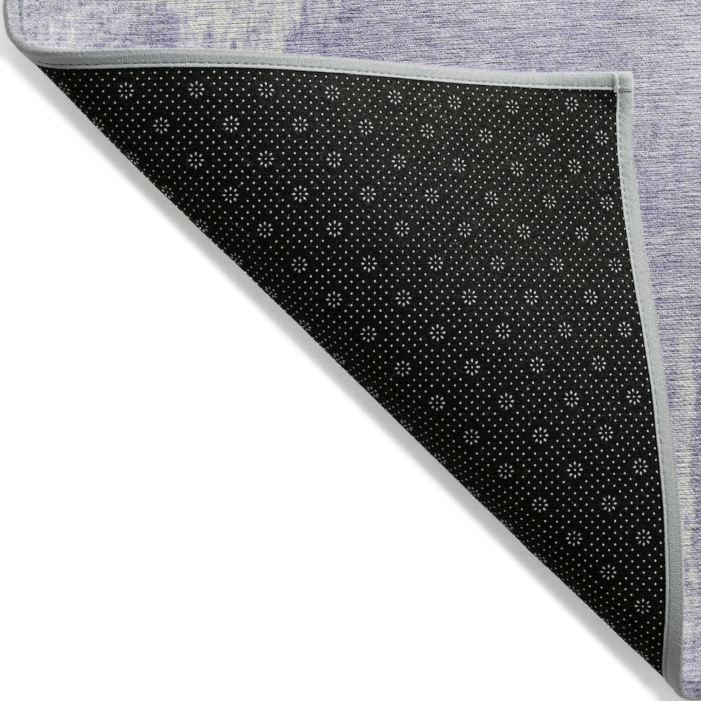 Machine Washable Indoor/Outdoor Chantille Lavender 5' x 7'6" Rug. Picture 2