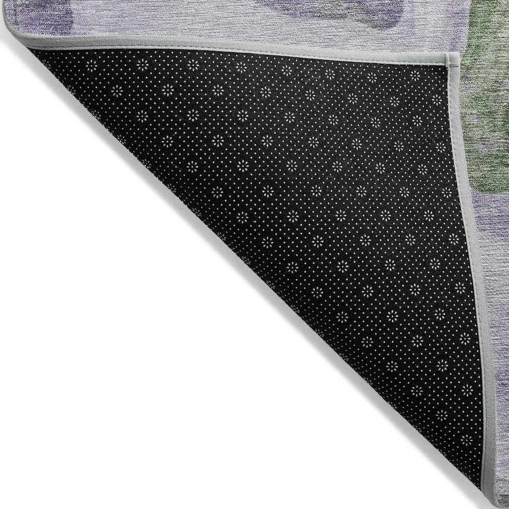 Machine Washable Indoor/Outdoor Chantille Lavender 5' x 7'6" Rug. Picture 2