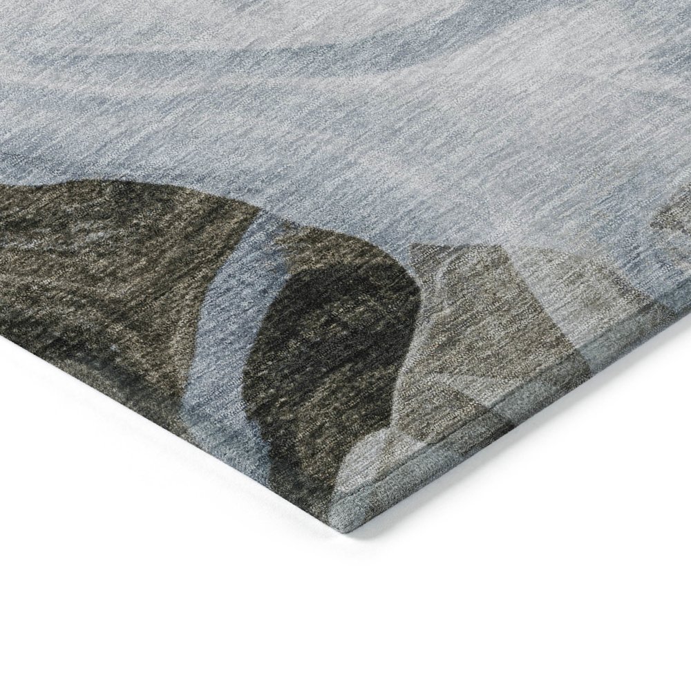 Machine Washable Indoor/Outdoor Chantille Sky 5' x 7'6" Rug. Picture 3