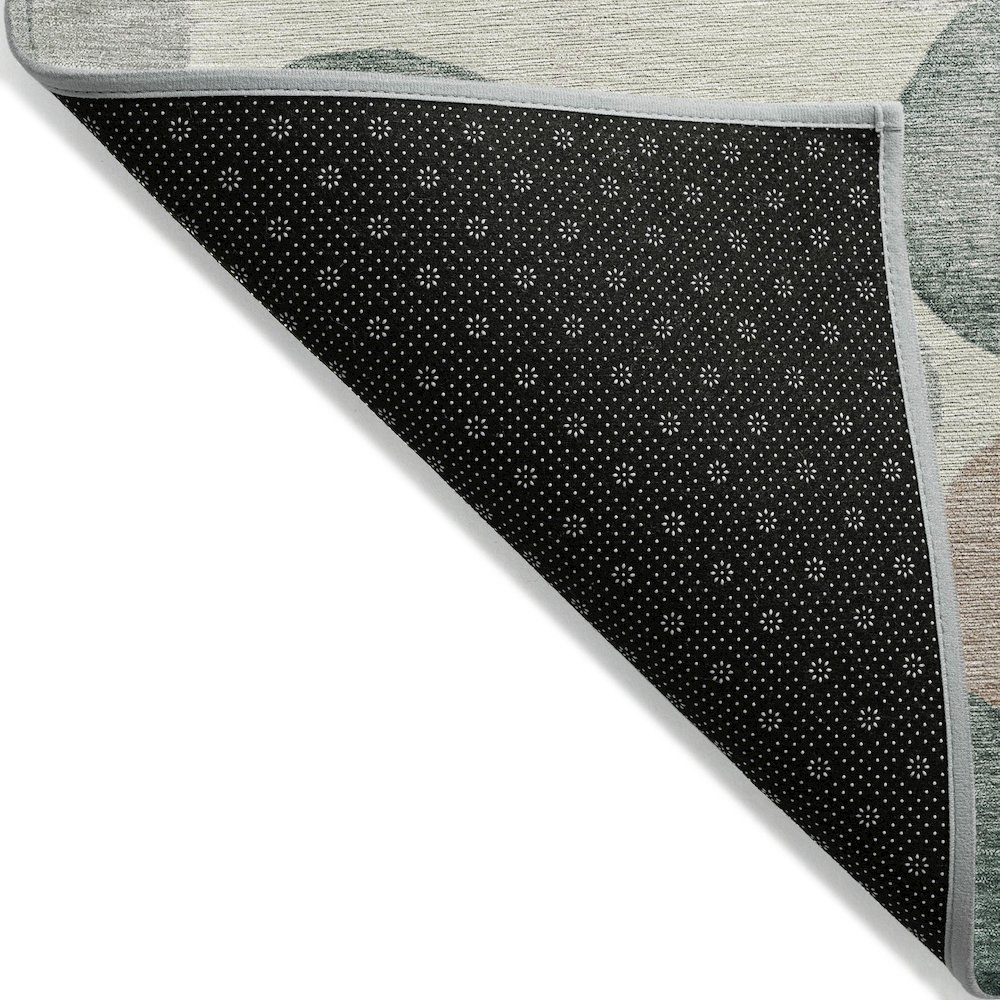 Machine Washable Indoor/Outdoor Chantille Salmon 5' x 7'6" Rug. Picture 2