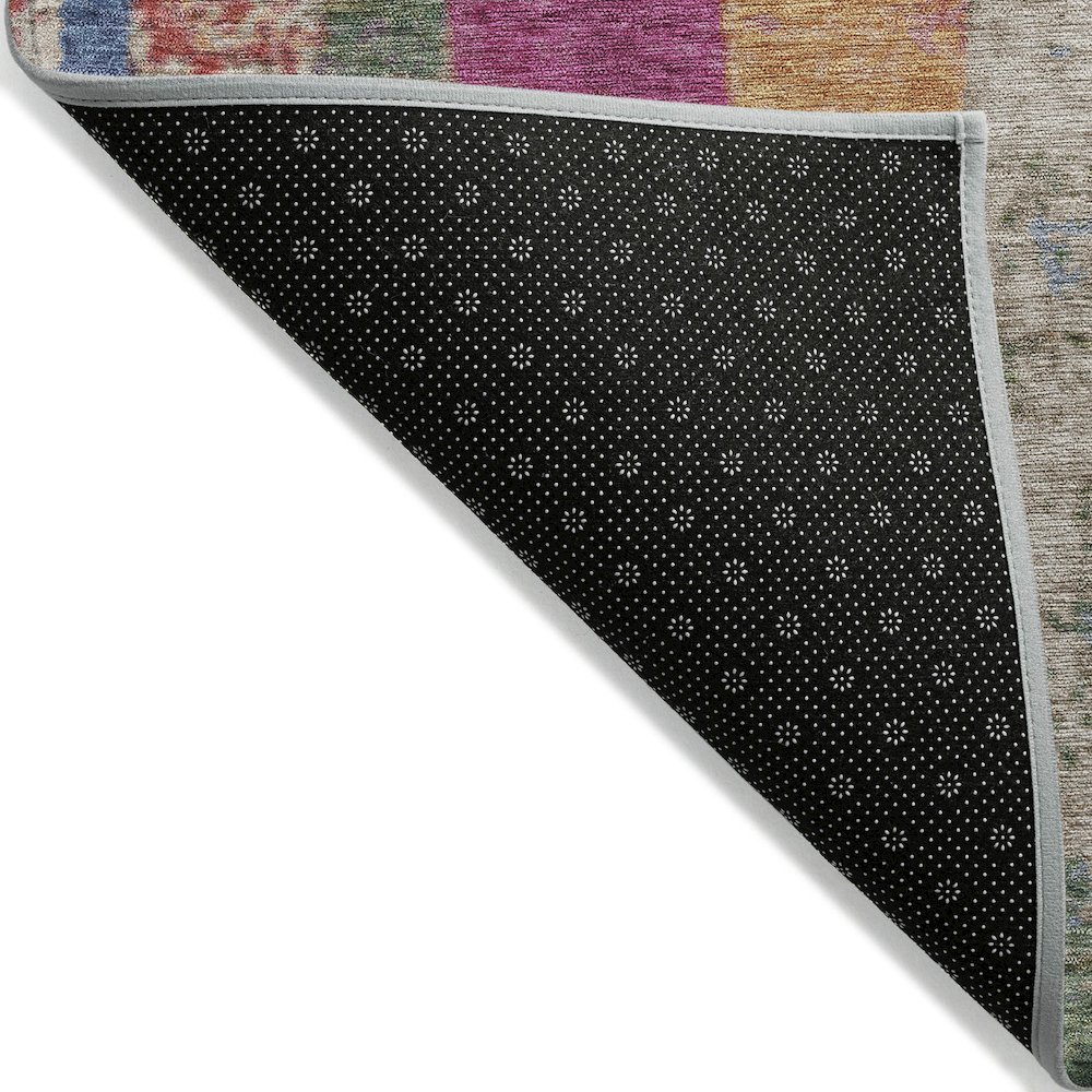 Machine Washable Indoor/Outdoor Chantille Putty 5' x 7'6" Rug. Picture 2