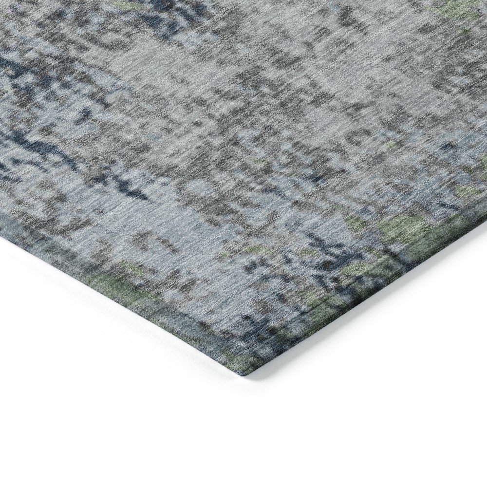 Machine Washable Indoor/Outdoor Chantille Fern 5' x 7'6" Rug. Picture 3