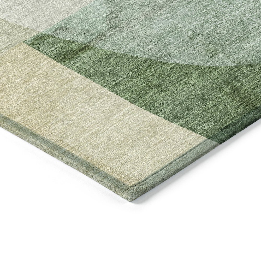 Machine Washable Indoor/Outdoor Chantille ACN2057 Aloe 5' x 7'6" Rug. Picture 3