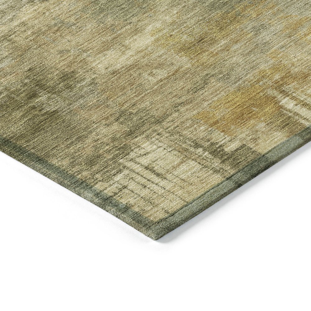 Machine Washable Indoor/Outdoor Chantille ACN2069 Khaki 5' x 7'6" Rug. Picture 3