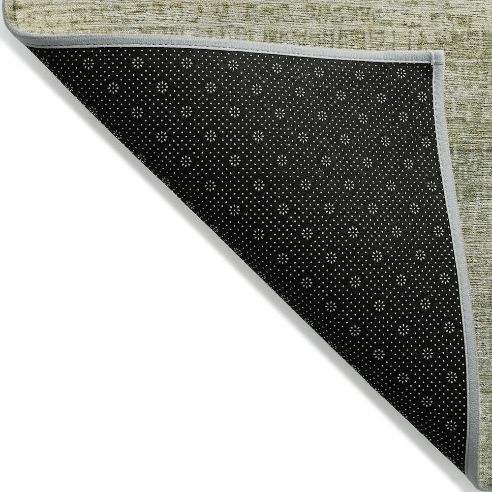 Machine Washable Indoor/Outdoor Chantille ACN2089 Aloe 5' x 7'6" Rug. Picture 2