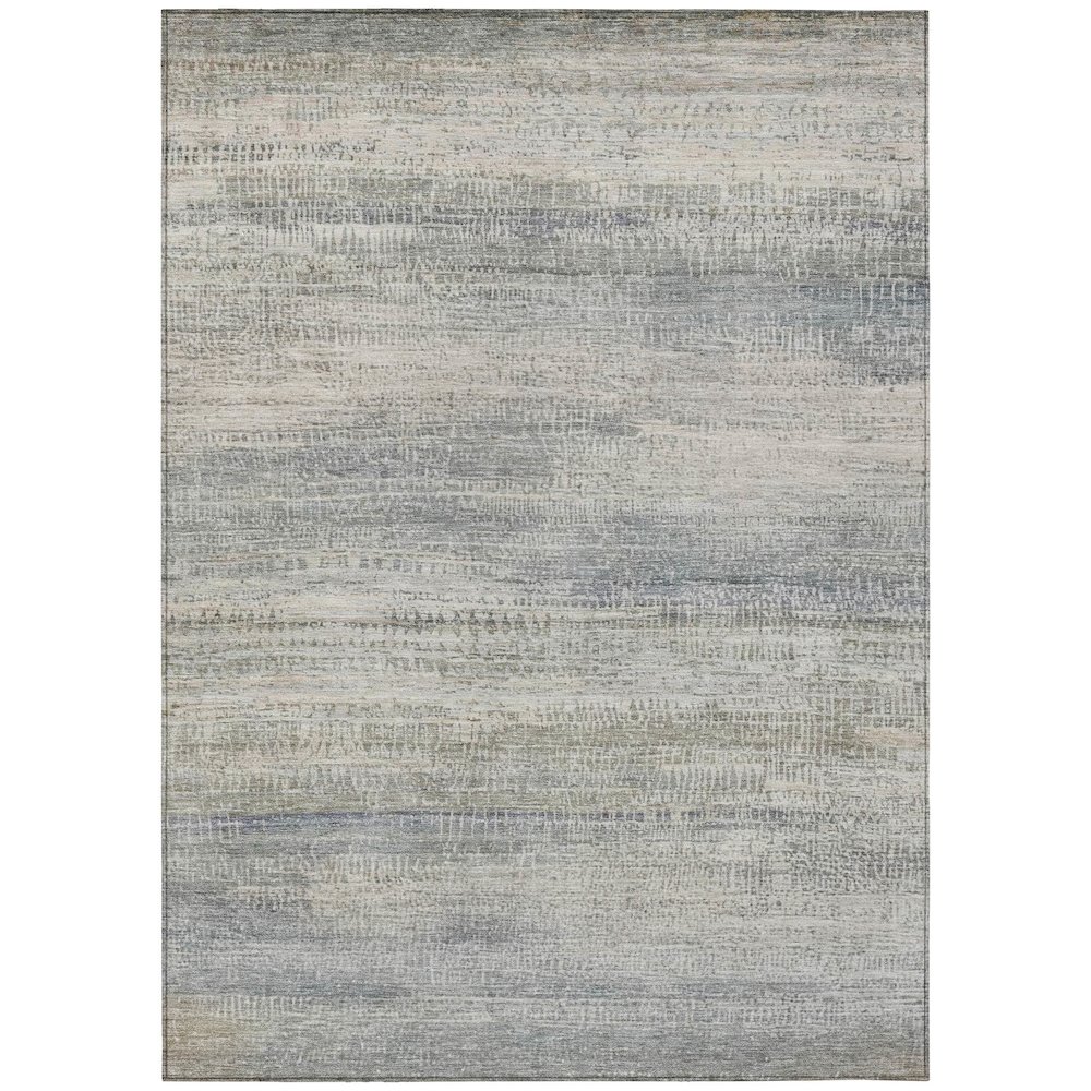 Machine Washable Indoor/Outdoor Chantille ACN2089 Linen 9' x 12' Rug. Picture 1