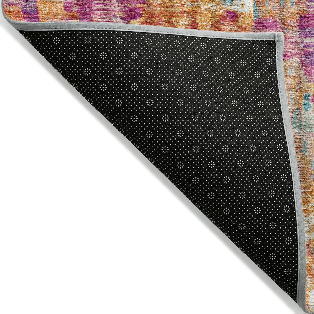 Machine Washable Indoor/Outdoor Chantille ACN2115 Blush 5' x 7'6" Rug. Picture 2