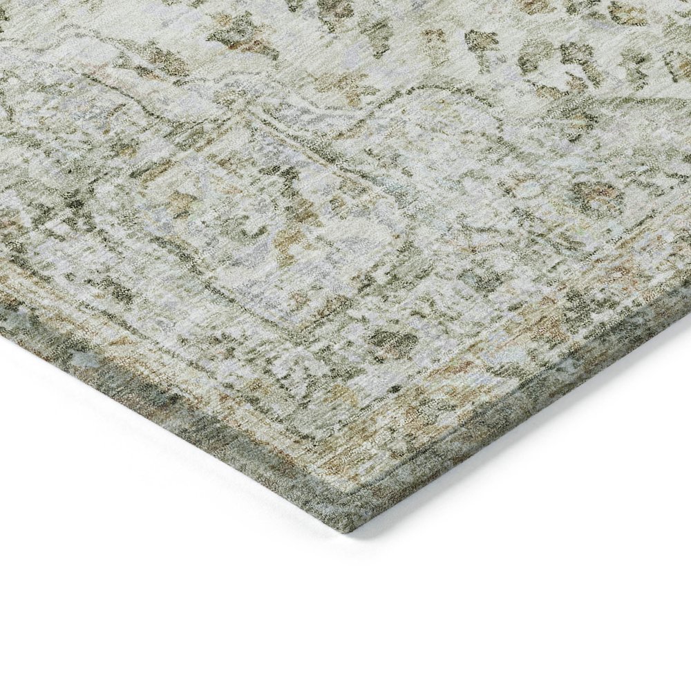Machine Washable Indoor/Outdoor Chantille ACN2138 Ivory 5' x 7'6" Rug. Picture 3