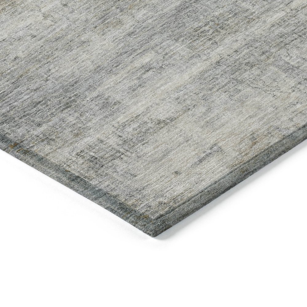 Machine Washable Indoor/Outdoor Chantille ACN2154 Granite 5' x 7'6" Rug. Picture 3