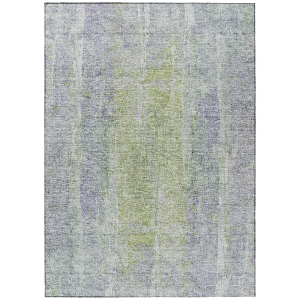 Machine Washable Indoor/Outdoor Chantille ACN2309 Purple 9' x 12' Rug. Picture 1