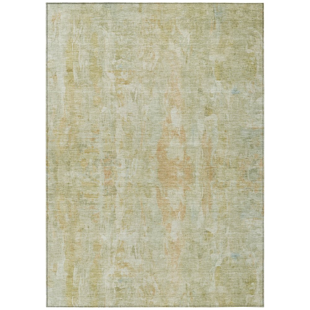 Machine Washable Indoor/Outdoor Chantille ACN2310 Green 9' x 12' Rug. Picture 1
