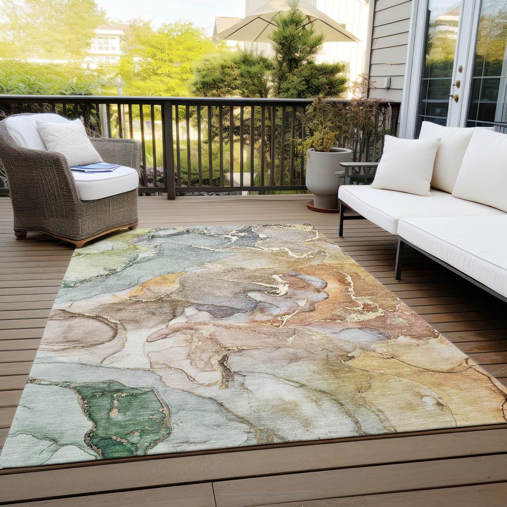 Chantille ACN500 Brown 9' x 12' Rug. Picture 8