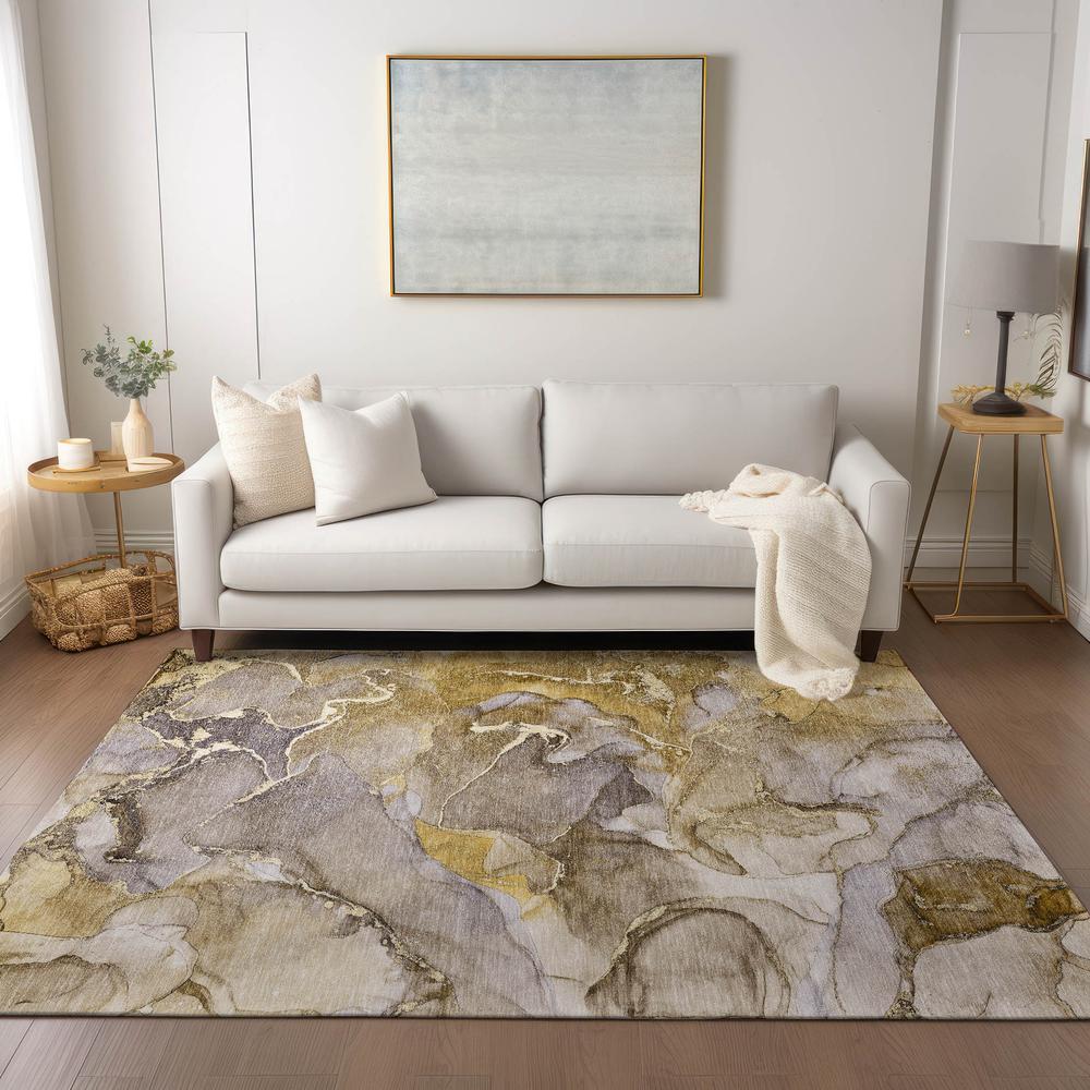 Chantille ACN500 Brown 9' x 12' Rug. Picture 6