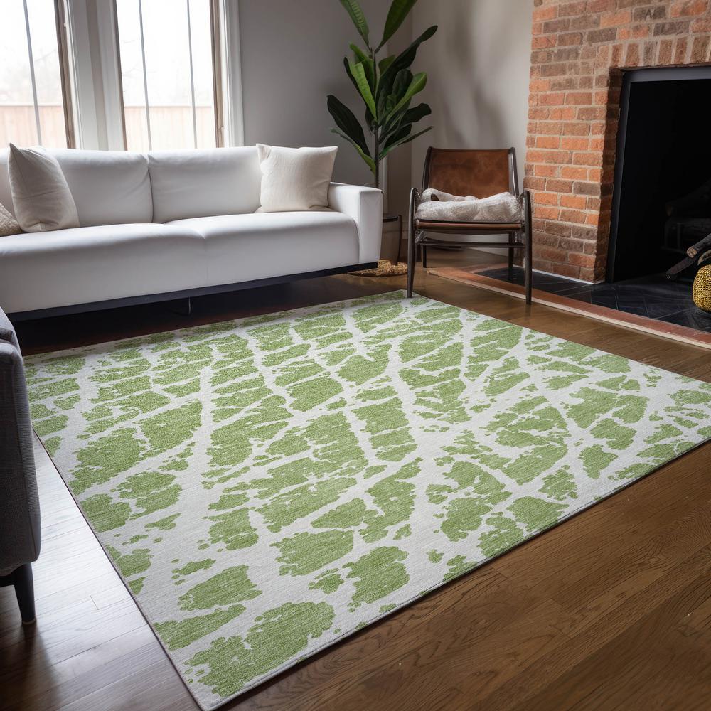 Chantille ACN501 Green 9' x 12' Rug. Picture 7
