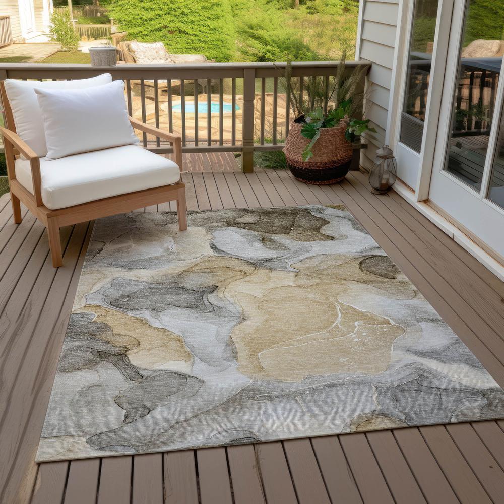 Chantille ACN504 Brown 9' x 12' Rug. Picture 9