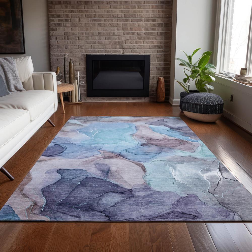 Chantille ACN504 Blue 9' x 12' Rug. Picture 7