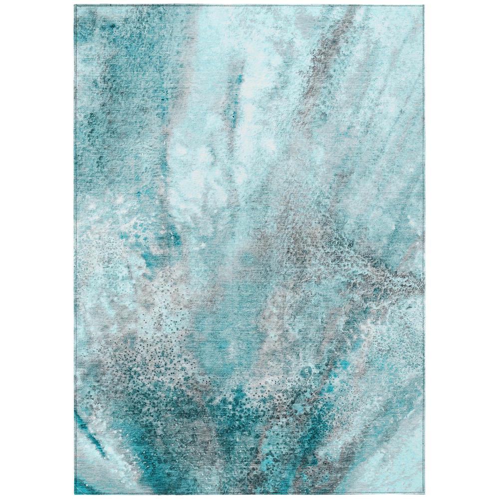 Chantille ACN505 Teal 9' x 12' Rug. Picture 1