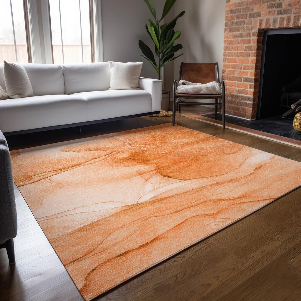 Chantille ACN507 Orange 9' x 12' Rug. Picture 8