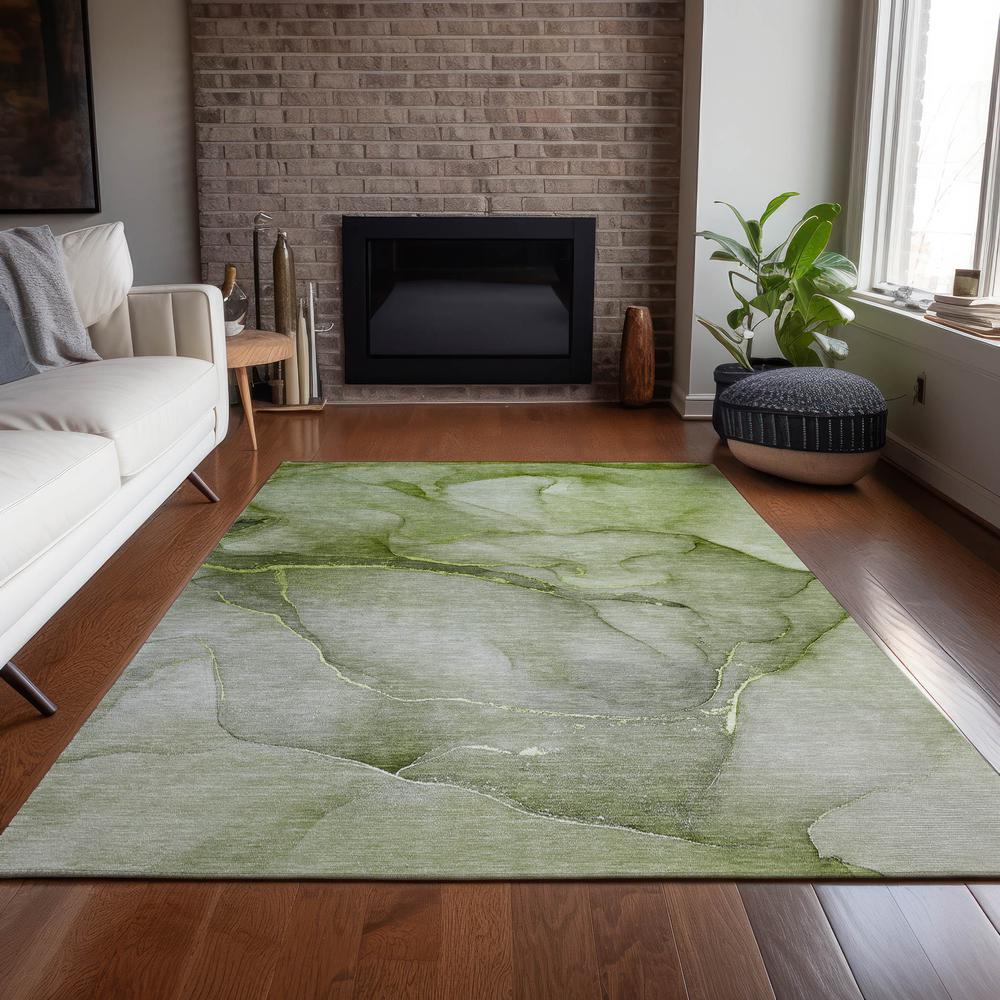 Chantille ACN508 Green 9' x 12' Rug. Picture 7