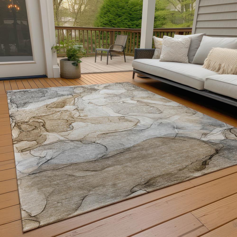 Chantille ACN512 Brown 9' x 12' Rug. Picture 9
