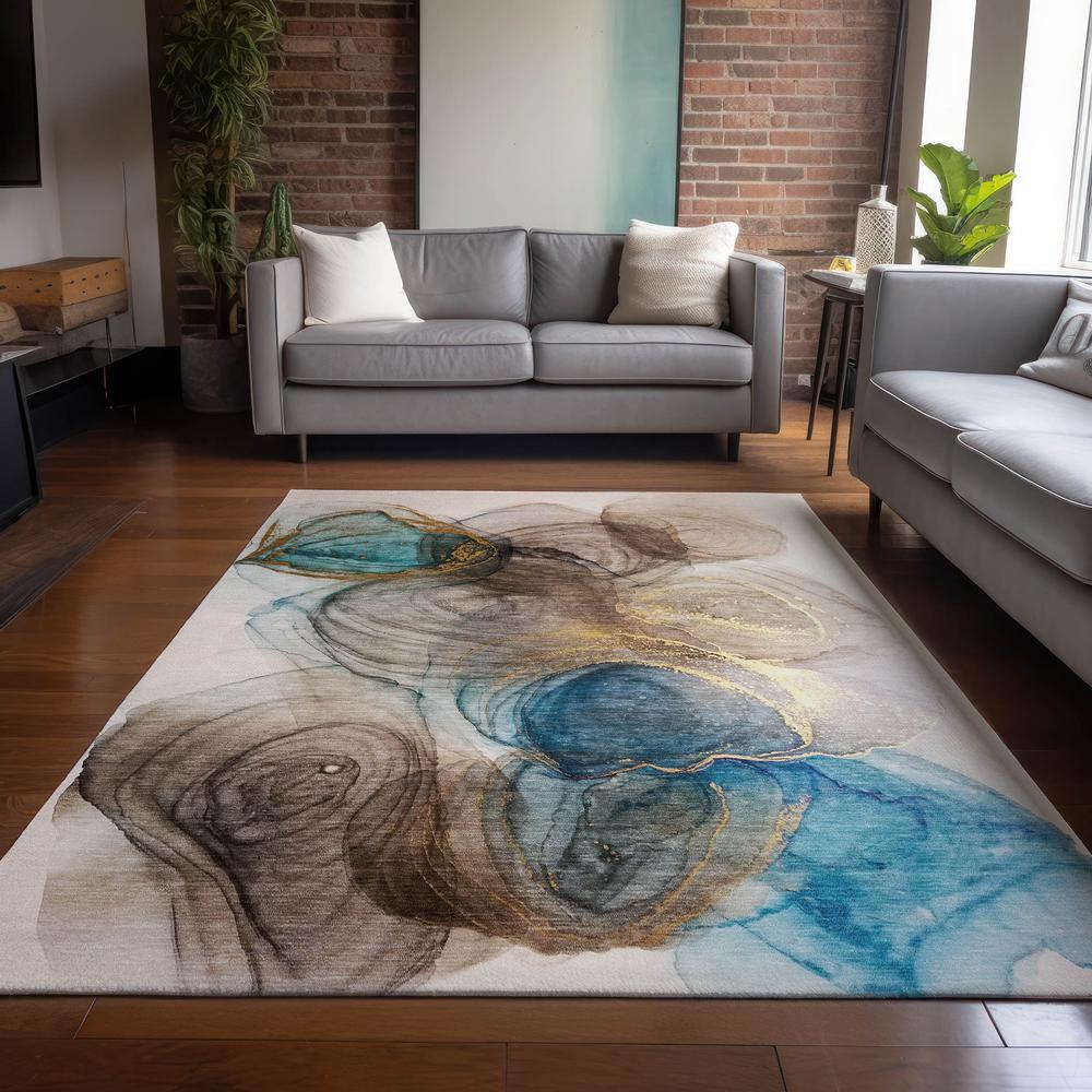 Chantille ACN513 Brown 9' x 12' Rug. Picture 6