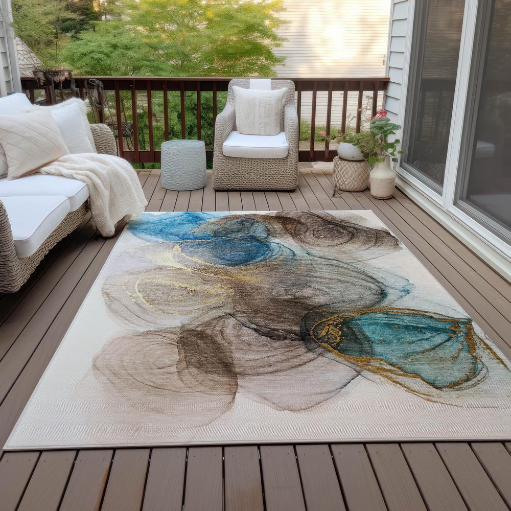 Chantille ACN513 Brown 9' x 12' Rug. Picture 9