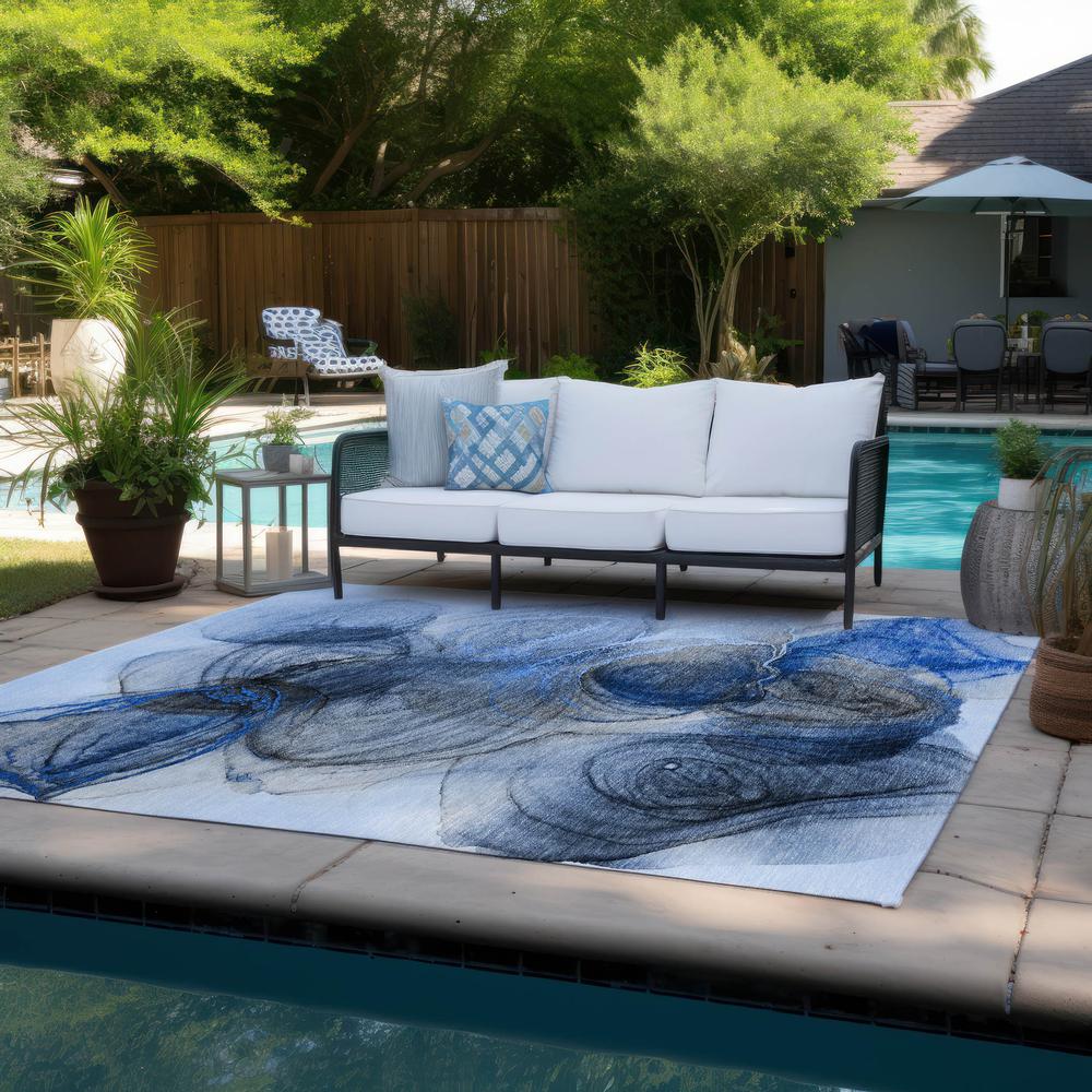 Chantille ACN513 Blue 9' x 12' Rug. Picture 8