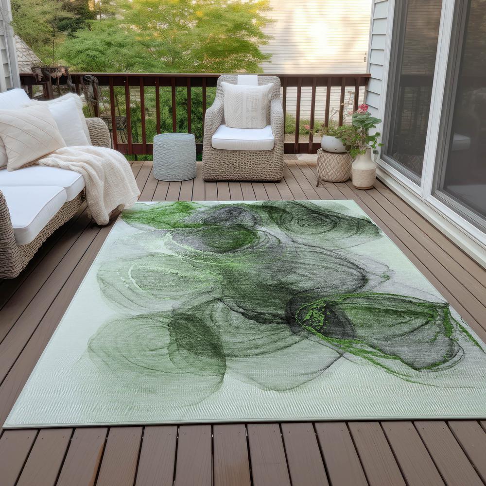 Chantille ACN513 Green 9' x 12' Rug. Picture 9
